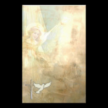 Christian Angel Dove Stationary stationery