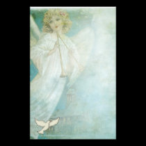 Christian Angel Dove Stationary stationery