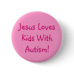 Christian Autism Awareness Pin
