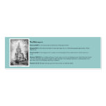 Christian Bible Tract 2 Card Business Card