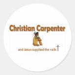 Christian Carpenter 2 gift design Sticker