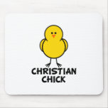Christian Chick Mouse Mat