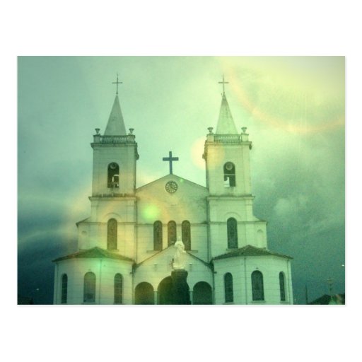 Christian Church Postcard