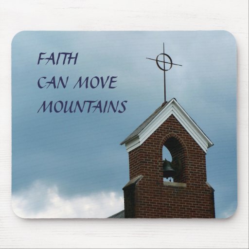 Christian Church Steeple Mousepads
