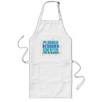 Christian creation apron: Planned Designed Created