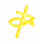 Christian Cross & Fish t-shirts