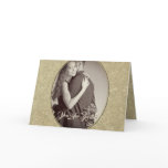 Christian Damask Wedding Invitation Cream/Tan cards
