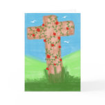 Christian Easter Cross Card