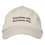 Christian Embroidered Hat