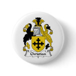 Christian Family Crest buttons