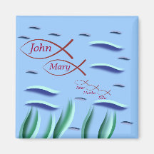 Christian Family - Magnet