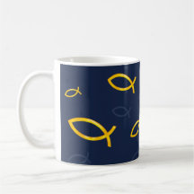 Christian Fish Coffee Mugs