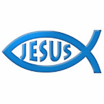 Christian Fish - Jesus - Photo Sculpture photo sculptures