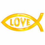 Christian Fish - LOVE- Photo Sculpture photo sculptures