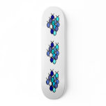 Christian Fish School - Blue and Aqua skateboards