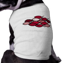 Christian Fish School - Red Pet Tshirt