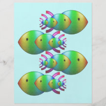 Christian Fish Symbol Families Custom Flyer