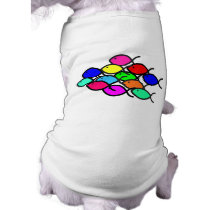 Christian Fish Symbol - Rainbow Colours