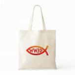 Christian Fish - WWJD?- Bag