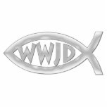 Christian Fish - WWJD - Photo Sculpture photo sculptures