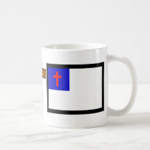 Christian Flag Coffee Mugs
