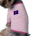 Christian Flag pet clothing