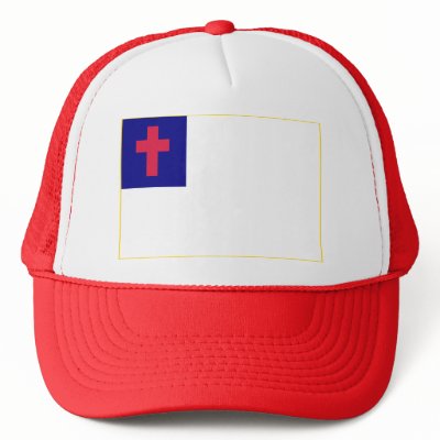 Christian Flag Hat by coolcountry