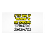 Christian In Dictionary...My Picture photo cards