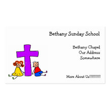 Christian Kids, Business Card Templates