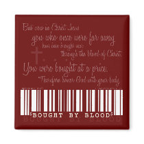 Christian magnet: Bought by Blood