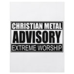 Christian Metal Advisory... flyers
