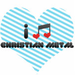 Christian Metal fan photo sculptures