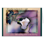 Christian ministry support card