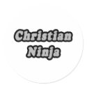 Christian Ninja stickers