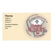 Christian Nurse Axiom Business Card