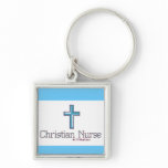 Christian Nurse Cross 1 keychains