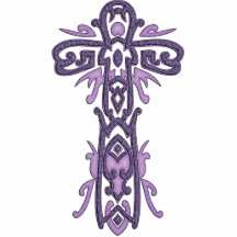 Christian Ornate Cross 32 Cut Outs