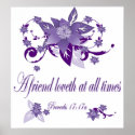 Christian Poster with Scripture Poverbs 17 posters