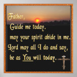 Christian prayer print
