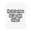Christian Pride Joke...Two Thumbs postcards