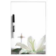 Christian Quote Dry Erase Board