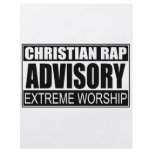 Christian Rap Advisory... flyers