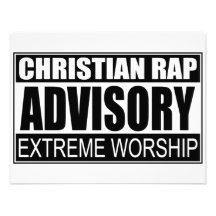 Christian Rap Advisory... Personalized Invitation