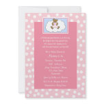 Christian Religious Baby Shower Invitation, Pink