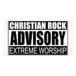 Christian Rock Advisory... photo cards