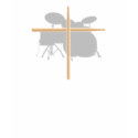 Christian Rock Drummer Drum Stick Cross Ladies t-shirts