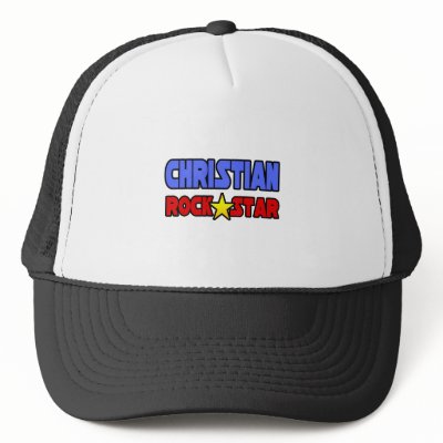 Christian Rock Star Trucker Hat by Christianity_Shirts