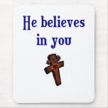 Christian Saying Mouse Pad mousepads