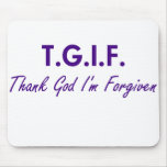 Christian Saying Mouse Pad mousepads