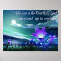 Christian Saying Poster posters